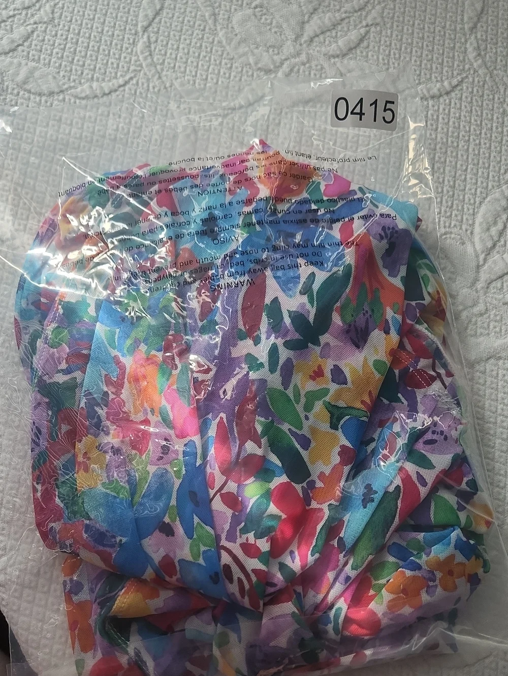 Tommy Bahama Multicolor Floral Mesh Cover-Up